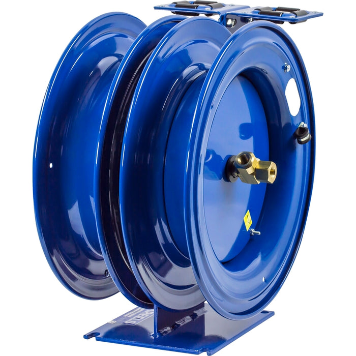 Coxreels C Series Dual Purpose Spring Driven Hose Reel 1/4 in. x 50 ft. - No Hose 300 PSI Model C-LPL-150-150