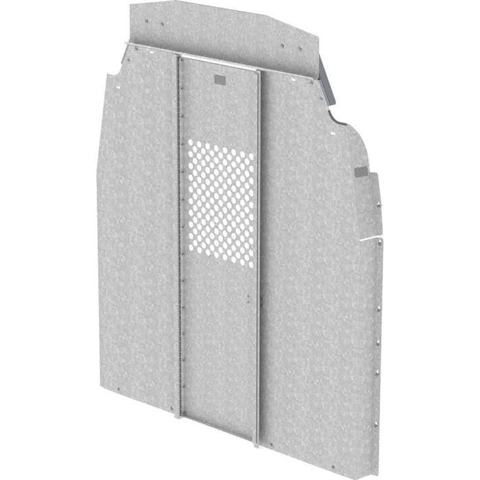 Ranger Design Steel Straight Door Partition for Ford Transit High Roof 148" & 148" Extended Wheelbase - Swing Door w/ Perforated Window Model C30-FTH