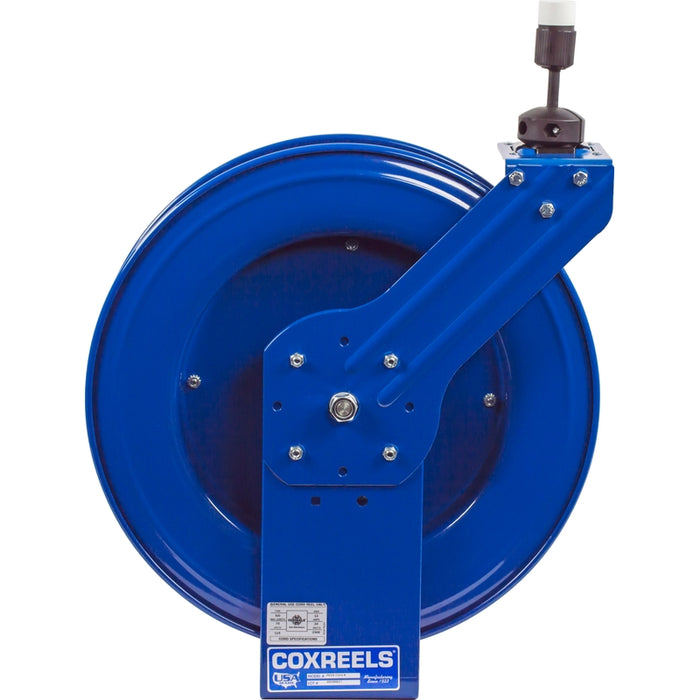 Coxreels PC Series Spring Driven Cord Reel Single Industrial Receptacle 16 GA x 75 ft. - Cord Included Model PC19-7516-A