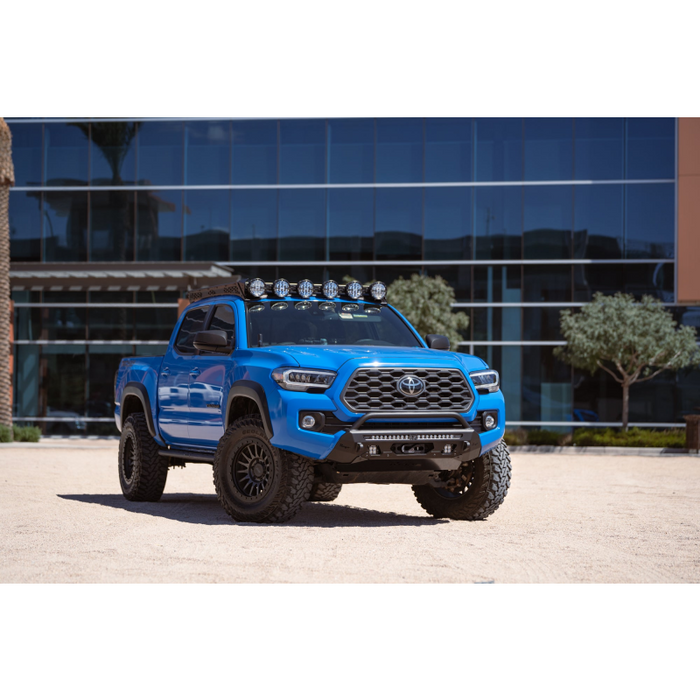 Rago Fabrication 2016-2023 Toyota Tacoma Center Mount Winch Front Bumper w/ Top Hoop Model F6804022001NA