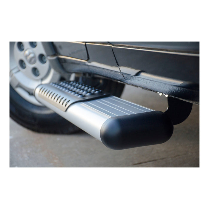 Luverne O-Mega II 6" x 36" Silver Aluminum Step Nerf Bars Model 583036-571161