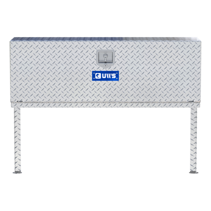 UWS Bright Aluminum 48" Single-Door Topside Truck Tool Box Model TBTS-48