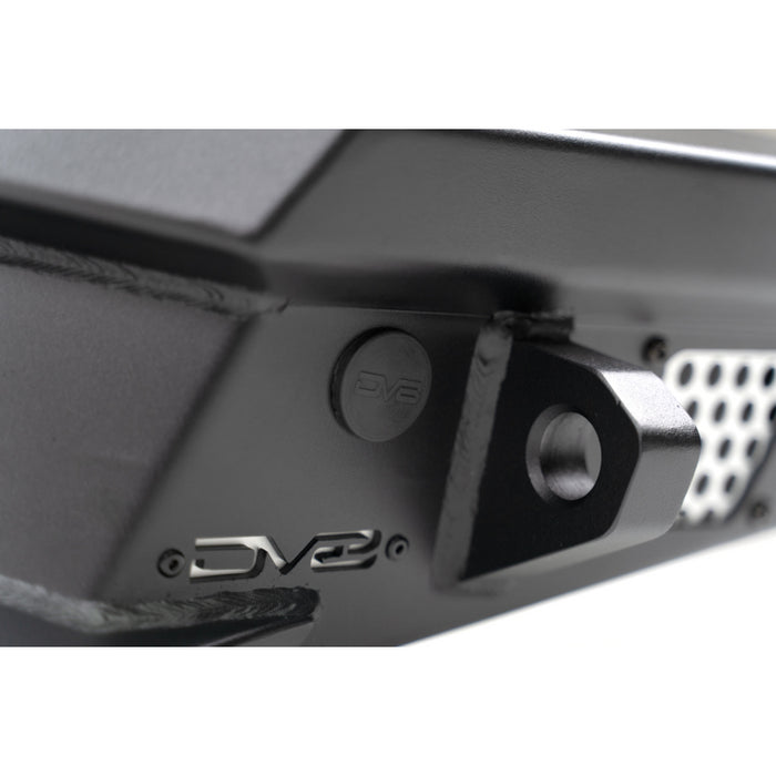 DV8 Offroad 2018-2025 Jeep Wrangler JL JLU Mto Series Rear Bumper W/ Optional Tire Carrier Model RBJL-13