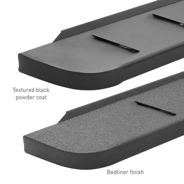 Go Rhino RB10 Running Boards with Mounting Brackets With 2 Pairs Drop Steps Kit Model 6344158020T