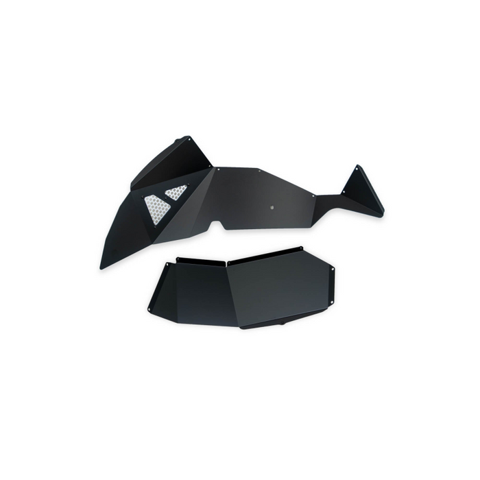 DV8 Offroad 2018-2024 Jeep Wrangler JL JLU Rear Inner Fenders Model INFEND-06RB