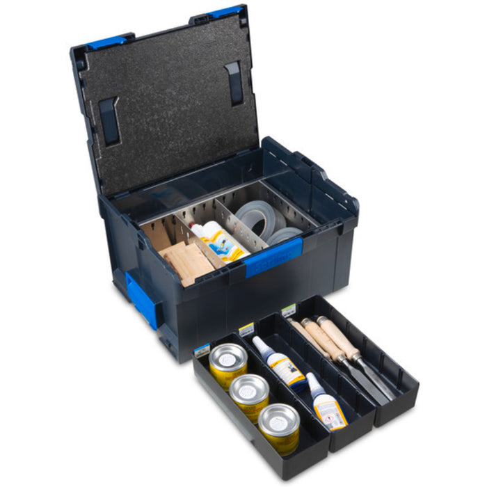 Sortimo L-BOXX 238 G Incl. Divider Set + Ib 2X6 H63  14 In x 17 In x 10 In Model 1000011145