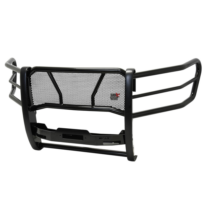 Westin HDX 1-Piece Winch Mount Grille Guard Black Steel Model 57-94065