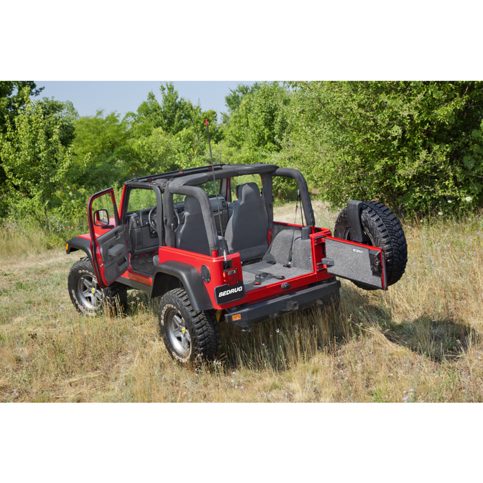 Bedrug Jeep Bedrug Front 3Pc Floor Kit (W Cntr Cnsl) Model BRTJ97F