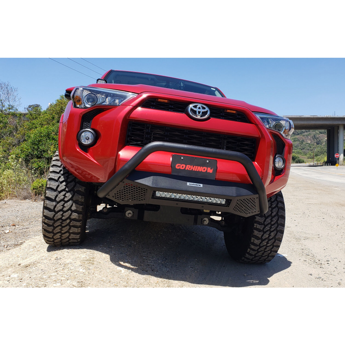 Go Rhino RC4 LR Bull Bar with Single Row 20" Light Bar Kit Model 5456620LT