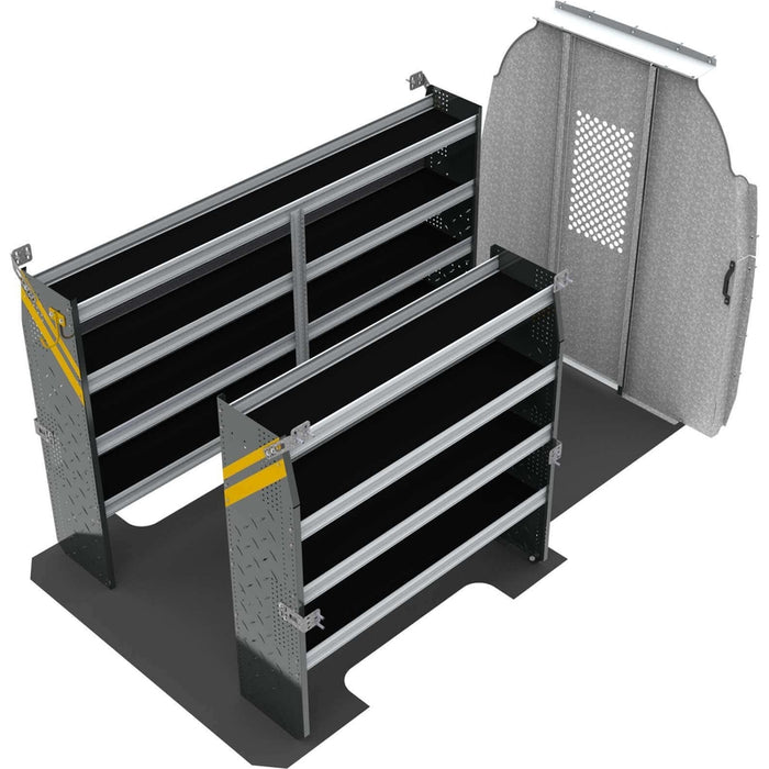 Ranger Design Contractor Van Shelving Package for Mercedes Sprinter High Roof 144" Wheelbase Model DHS-10