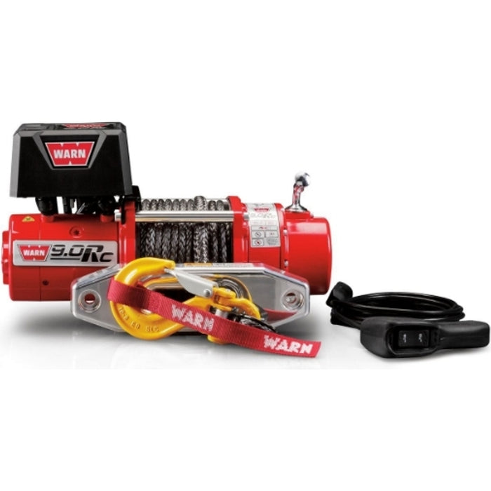 Warn 9.0Rc Winch, Pull Capacity 9,000 lb, 50 Feet Synthetic Rope Model 71550