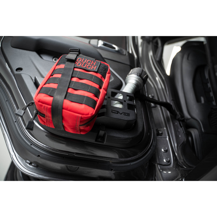 DV8 Offroad 2018-2026 Jeep Gladiator JT Wrangler JLU Rear Door Pocket Molle Panels Model MPJL-06