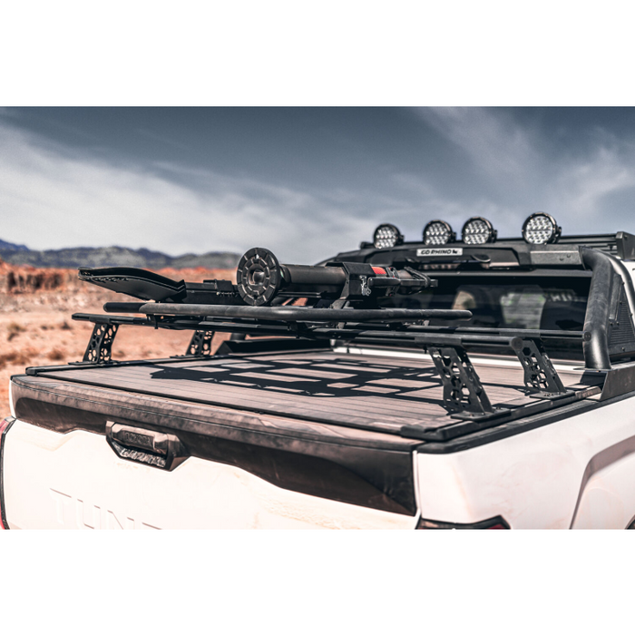 Go Rhino XRS Cross Bars  Bed Rail Kit for Full/Mid Sized Trucks W/Tonneau Cover T-Tracks Model 5935015T