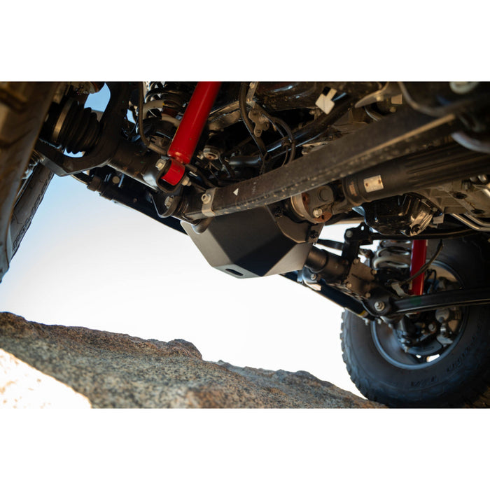 DV8 Offroad 2018-2025 Jeep Wrangler JL JLU Gladiator JT Front Differential Skid Plate Model SPJL-12