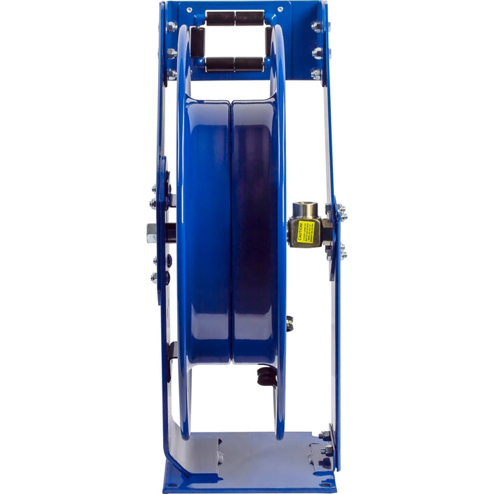 Coxreels T Series Spring Driven Hose Reel 3/4 in. x 35 ft. - No Hose 250 PSI Stainless Steel Rollers Triple Axles Model TSHL-N-535