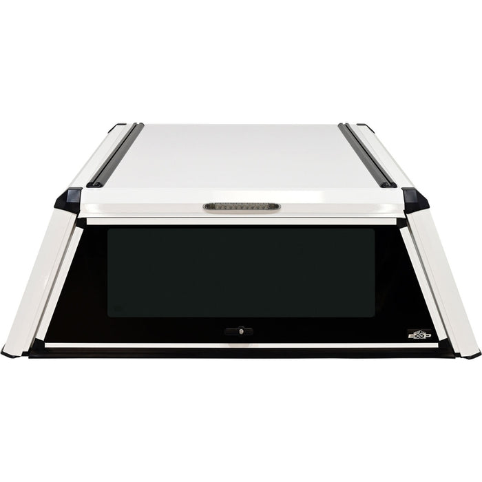 Westin EXP Truck Cap with Sliding Front Glass Gloss White Model 16-14150S