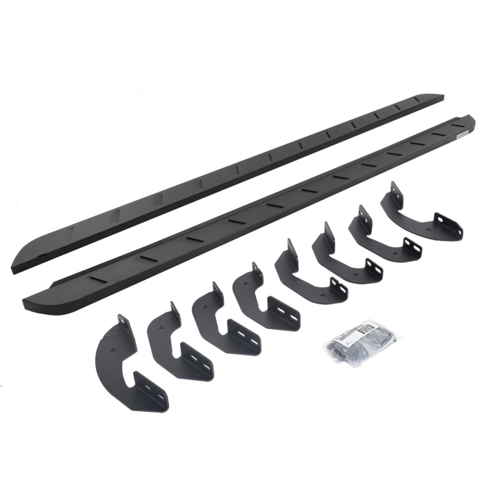 Go Rhino RB10 Slim Line Running Boards with Mounting Brackets Kit Model 63441580SPC