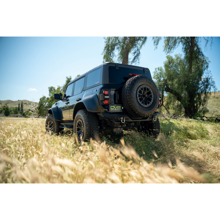 DV8 Offroad 2021-2026 Ford Bronco Spec Series Rear Bumper Model RBBR-05