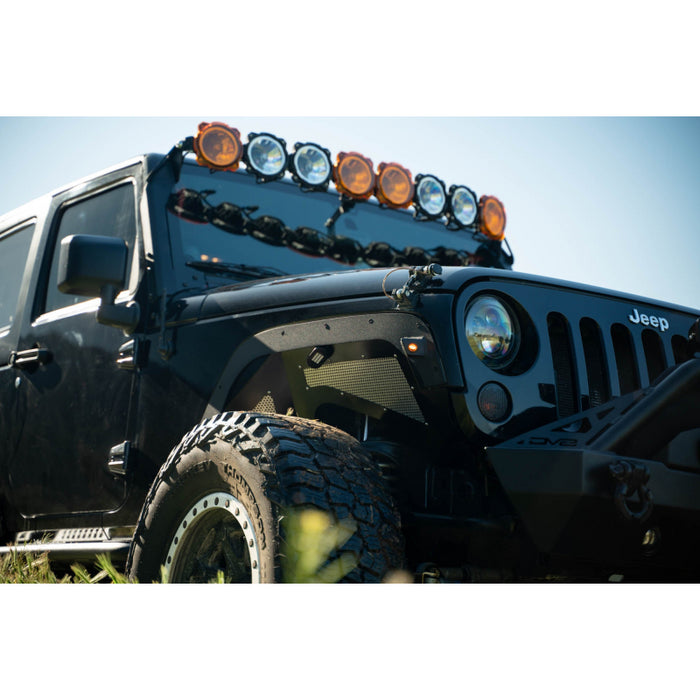 DV8 Offroad 2007-2018 Jeep Wrangler JK JKU Fender Flare Deletes Model FDJK-08
