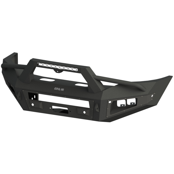 Bodyguard A2 Front Sport - Sensor Cutouts W/O Mesh Grille With Camera Harness + Pod Bare Metal Model CCR19DYBNB