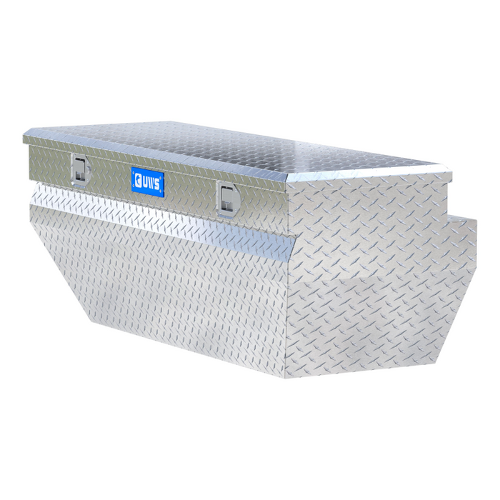 UWS Bright Aluminum 55" Wedged Angled Utility Chest Box Model TBC-55-WN