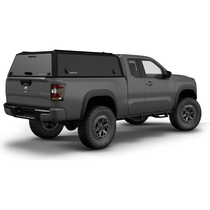 SmartCap Matte Black Truck Bed Cap EDGE Defender Series w/ Vertical Locks Model ED0931-BN
