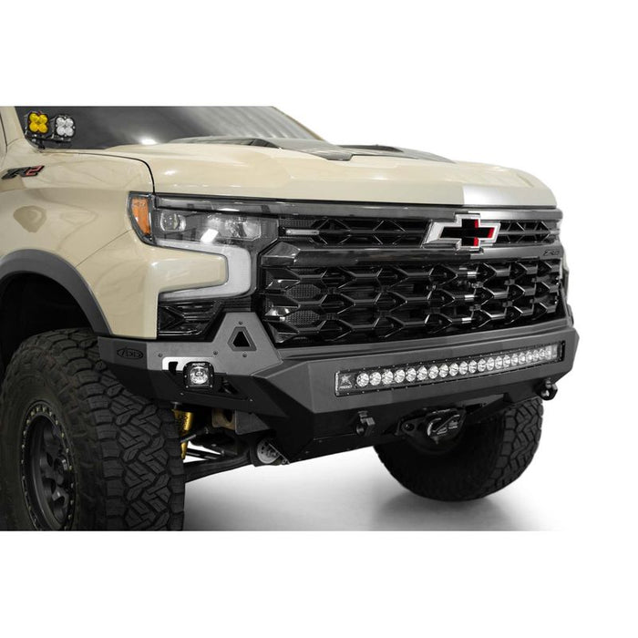 Addictive Desert Designs Chevy Silverado 1500 ZR2 Stealth Fighter Front Bumper Model F120083030103