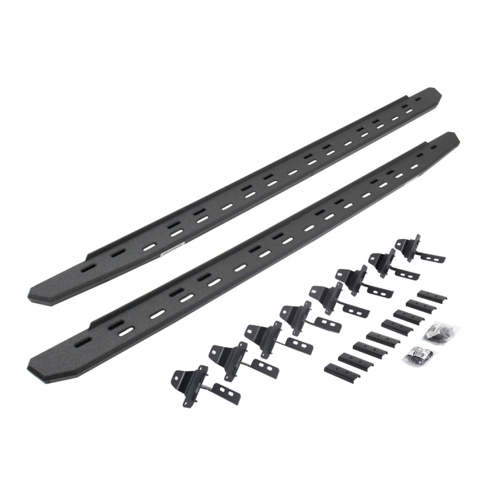Go Rhino RB30 Slim Line Running Boards with Mounting Bracket Kit Model 69651687ST