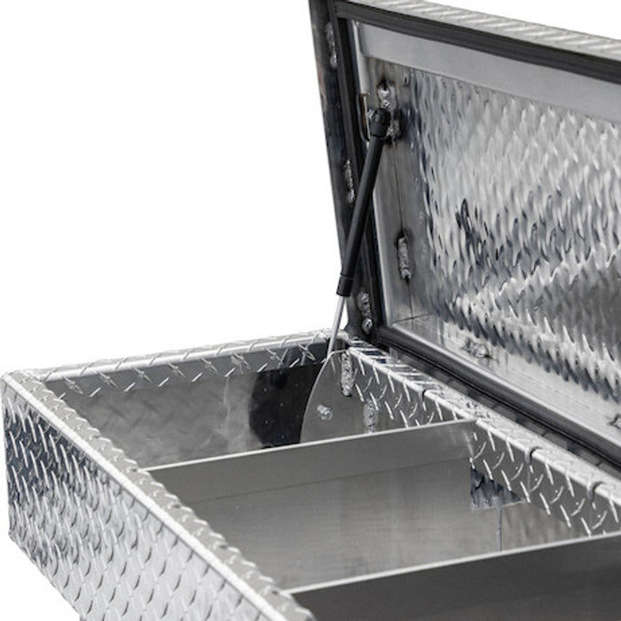 Buyers Products Top Mount Service Body Box 108x20 Heavy-Duty Diamond Tread Aluminum Model 1709614