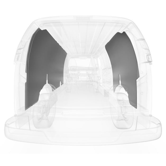 LEGEND DuraTherm Wall Liner ONLY - GMC Savana/Chevy Express Cargo Van Regular Wheelbase - Textured Grey - Single Side Door Model 314-114-2613