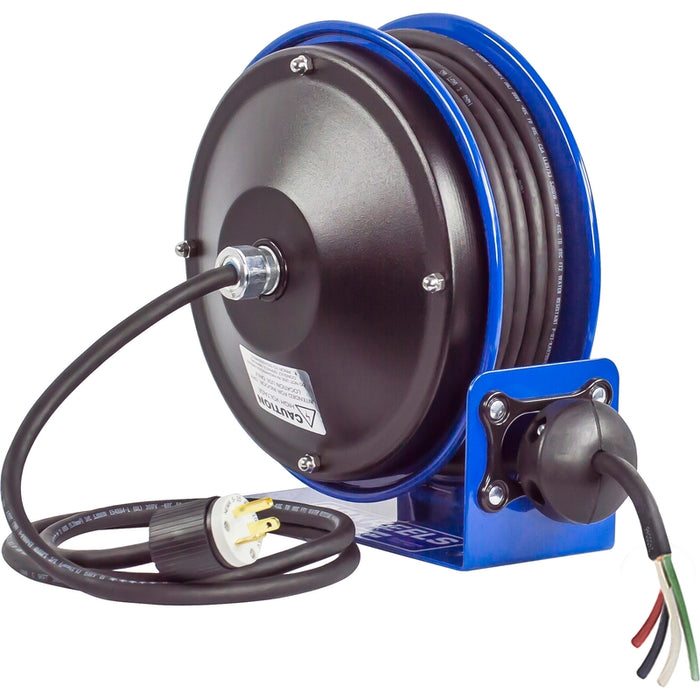 Coxreels PC10 Series Compact Spring Driven Cord Reel 12 GA x 25 ft. - Cord Included Model PC10-2512-4