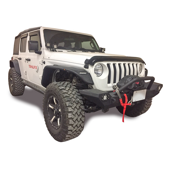 TrailFX Front Flat Style Fender Flare Model JL05FF