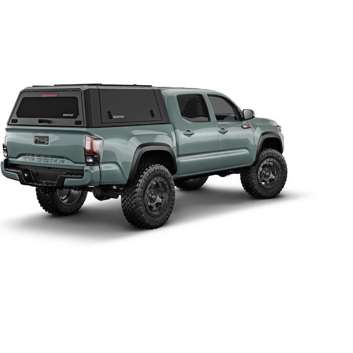 SmartCap Matte Black Truck Bed Cap EVOa Adventure Series w/ Vertical Locks Model EA1316-MB