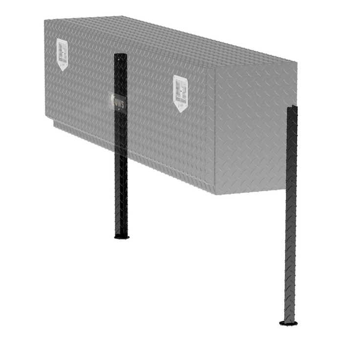 UWS Replacement Topside Truck Tool Box Leg Model TBTS-LEGS-BLK