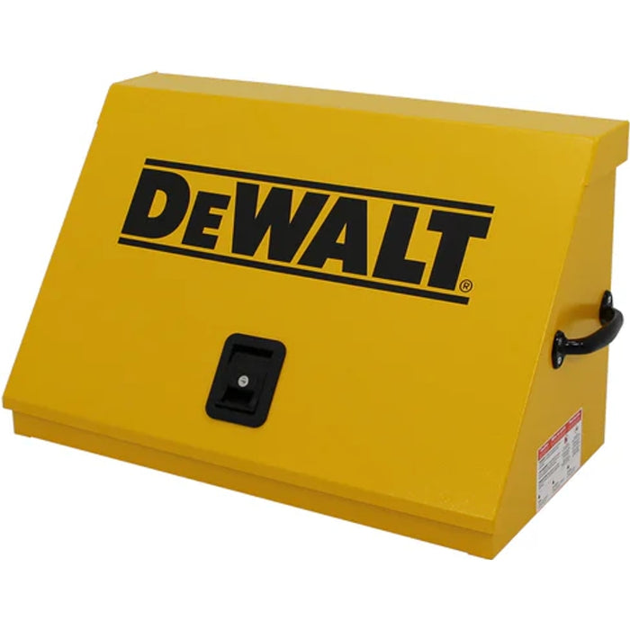 Montezuma 30 x 15 In. Steel Dewalt Triangle® Toolbox Yellow Top Mount Toolbox DXTB30YY