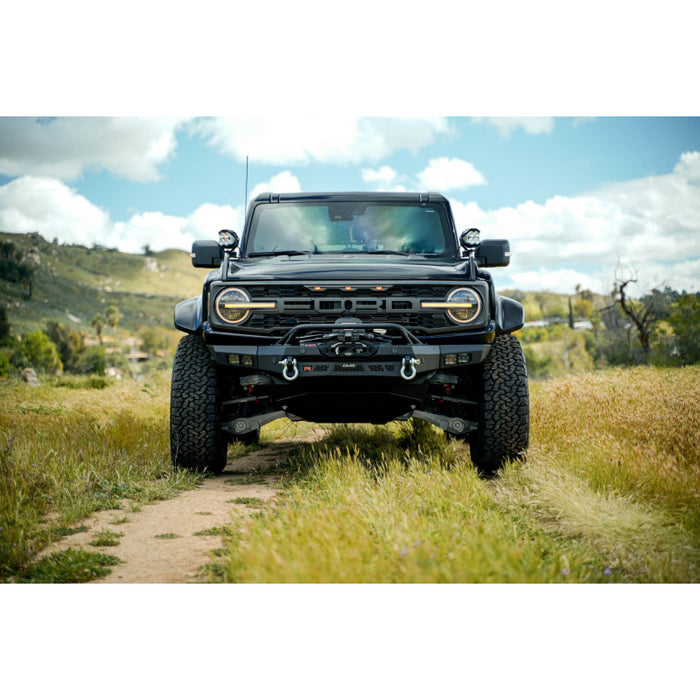 DV8 Offroad 2022-2025 Ford Bronco Spec Series Winch Front Bumper Model FBFR-01