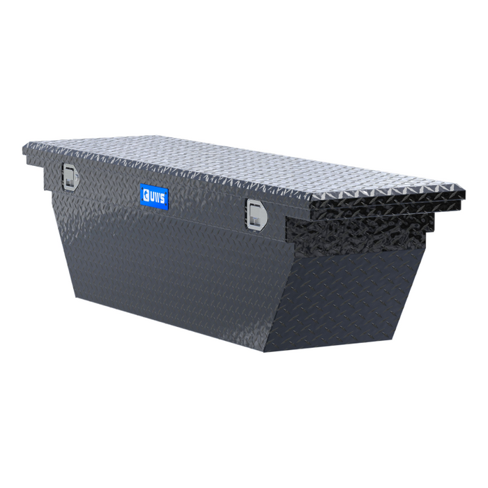 UWS 69" Deep Angled Truck Tool  Box - Low Profile Model TBSD-69-A-LP-B