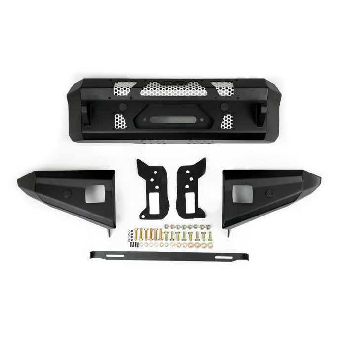 DV8 Offroad 2021-2025 Ford Bronco Mto Series Winch Front Bumper Model FBBR-01