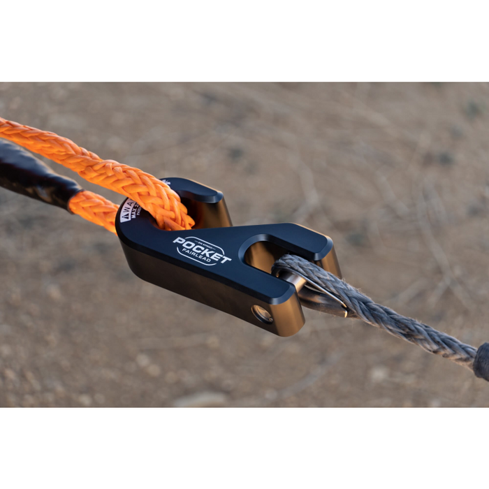 DV8 Offroad Pocket Fairlead for Synthetic Rope Winches Model WBPF-01