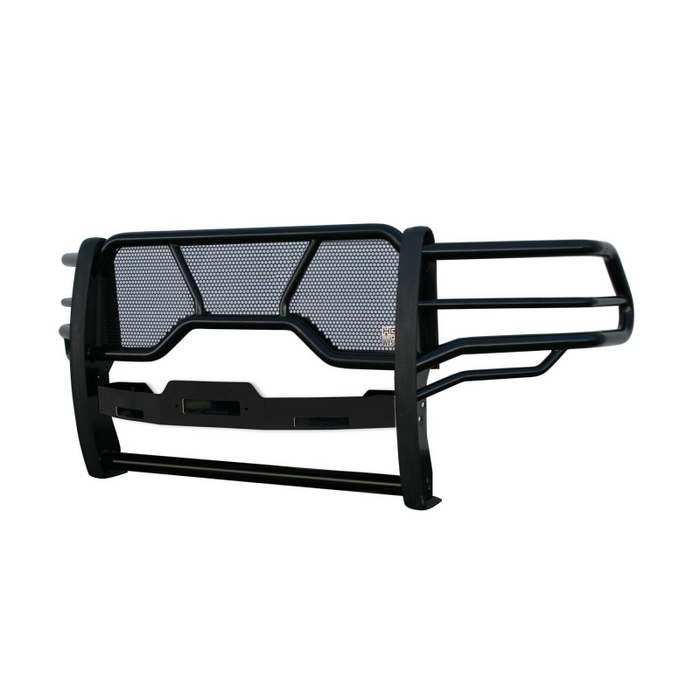 Westin HDX 1-Piece Winch Mount Grille Guard Black Steel Model 57-93555
