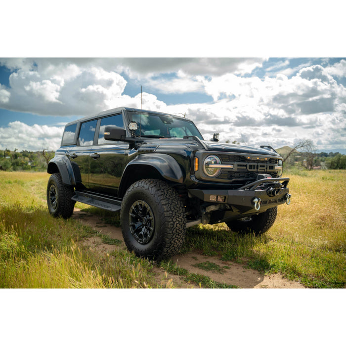 DV8 Offroad 2022-2025 Ford Bronco Spec Series Winch Front Bumper Model FBFR-01