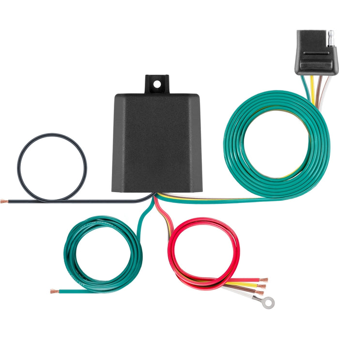 CURT Weather-Resistant Powered 3-to-2-Wire Splice-in Trailer Tail Light Converters, 4-Pin Wiring Harness, 30-Pack Model 56497