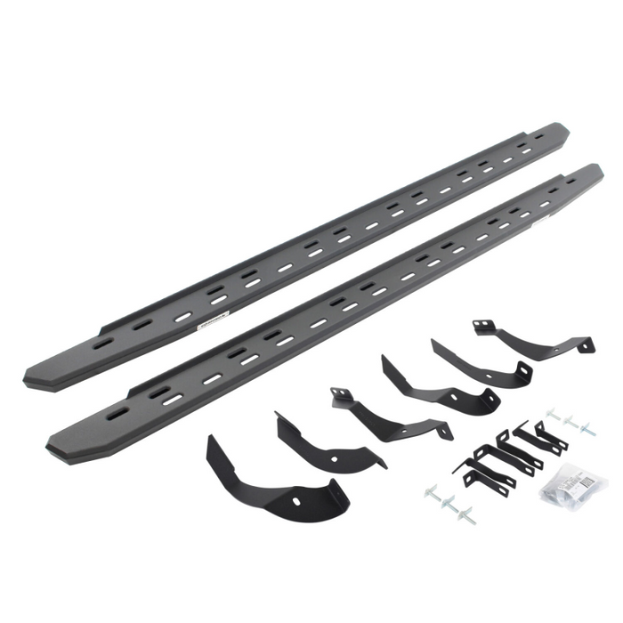 Go Rhino RB30 Slim Line Running Boards with Mounting Bracket Kit Model 69605187SPC