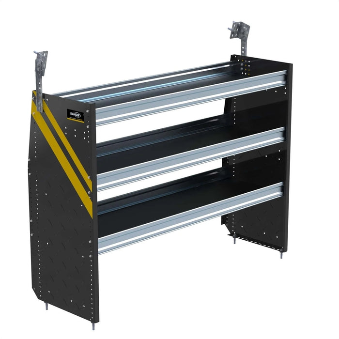 Ranger Design N4 3 Tray Steel Deep Van Shelving for Low Roof Vans 20"x60"x44.5" Model N4-DS60-3