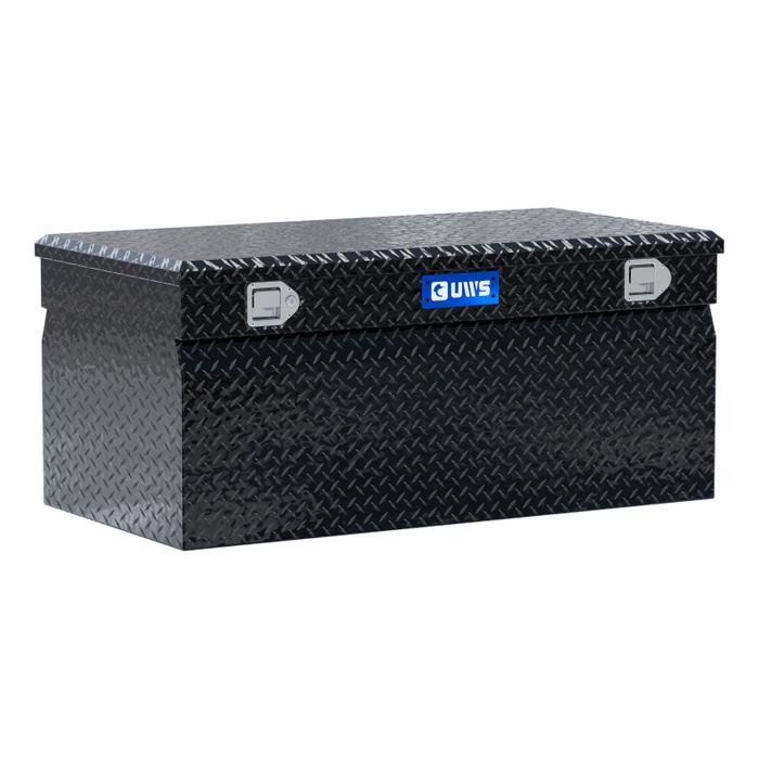 UWS Gloss Black Aluminum 48" Utility Chest Box Model TBC-48-BLK