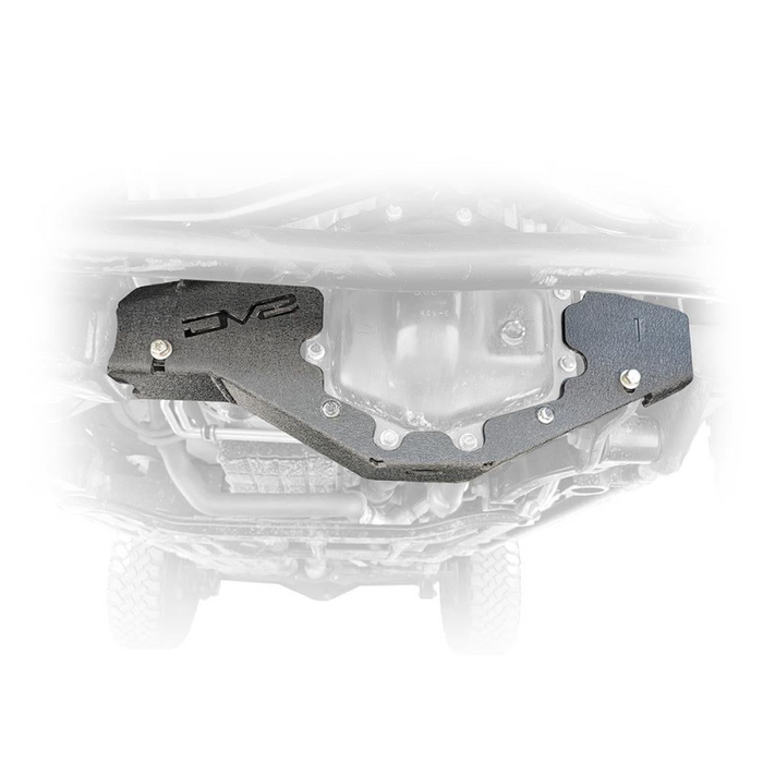 DV8 Offroad 2018-2025 Jeep Wrangler JL JLU Gladiator JT Front Differential Skid Plate Dana 44 Model SPJL-11