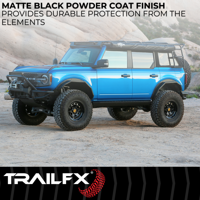 TrailFX Rear Angle Tube Fender Flare Model BR008T