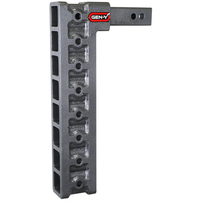 GEN-Y MEGA-DUTY 2" Shank 17.5" Drop 1.5K TW 10K Hitch & GH-0100 Stabilizer Kit Model GH-308