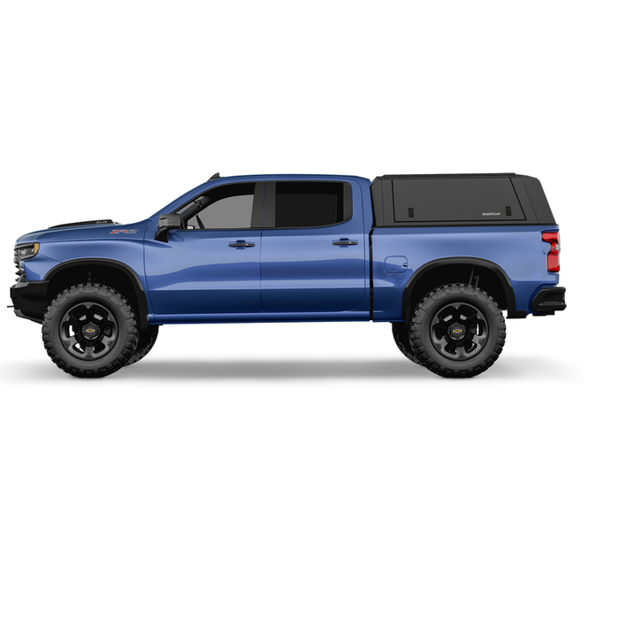 SmartCap Matte Black Truck Bed Cap EVOa Adventure Series w/ Vertical Locks Model EA0108-MB