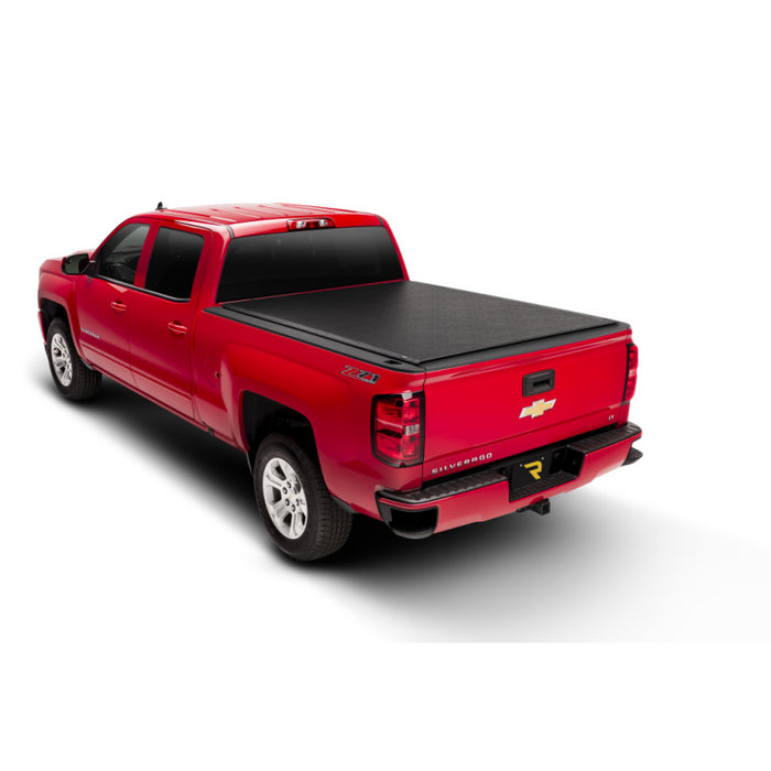 Truxedo Lo Pro Tonneau Cover - Black - 2016-2018 (2019 Legacy/Limited) Chevy Silverado/GMC Sierra 1500/2016-2019 2500 HD/3500 HD 6' 6" Bed with Sport Bar Model 572701
